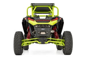 Polaris RZR Turbo S LED Light Kit - Rear - Rough Country - 30 Inch Curved | Black Series - '21-'22